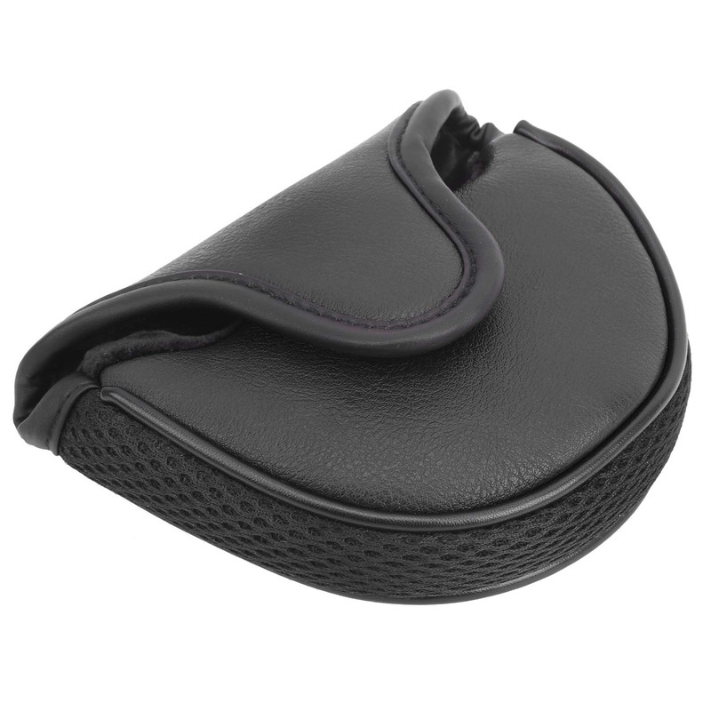 RiToEasysports Putter Covers, Waterproof Protective Covers, Headcover, Semicircle PU Leather