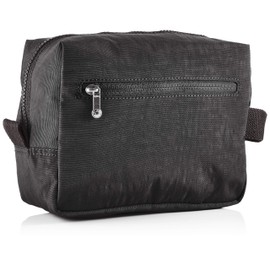 Kipling PARAC, Large Toiletry Bag with Side Handle, 22.5 cm, 4.5 L, Black Noir