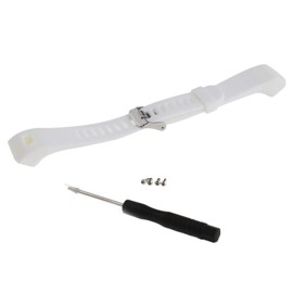 OTOTEC 1x Uhr Sportarmband für Garmin Vivosmart HR+ Approach X10/X40 Weiße Prägung