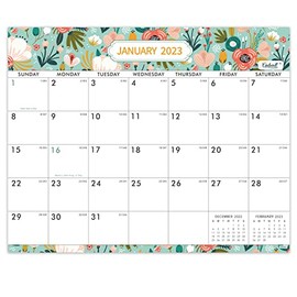 Magnetic Calendar 2023 - 2023 Calendar Covers from January 2023 - December 2023, Magnetic Monthly Calendar, 8" × 10", Tear-off Pad, Blocks with Julian Dates, Perfect for Planning and Organizing Your Home and Office