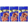 Biscuit,Chocolate Wafer Roll,Chocolate Flavor,56g,3 Pack