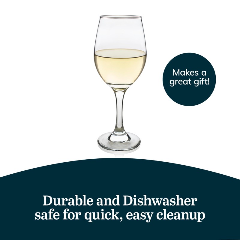 Libbey Basics 4-piece White Wine Glass Set