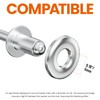 HNYYZL 350-Piece 304 Stainless Steel POP Rivet Washers for 3/16"