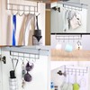 2pcs Over The Door Hook, Door Hanger Hook Rack 5-Hook