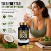 Capsulas De Aceite De Coco Con Aceite De Oregano 60