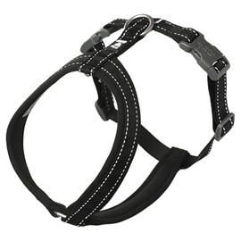 Hurtta Casual ECO Dog Y-Harness, Raven, 12-14 in