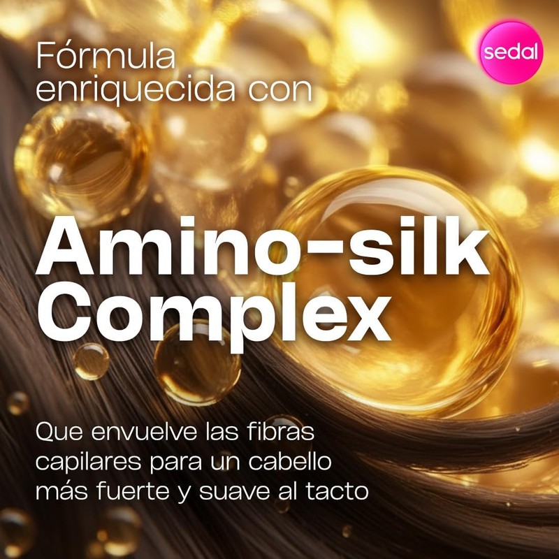 Shampoo Sedal Toque de Seda + Mascarilla y Crema para