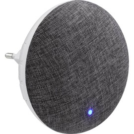 sygonix SY-4671640 Wireless Bell Complete Set with Name Plate, Self-Playable, White, Grey