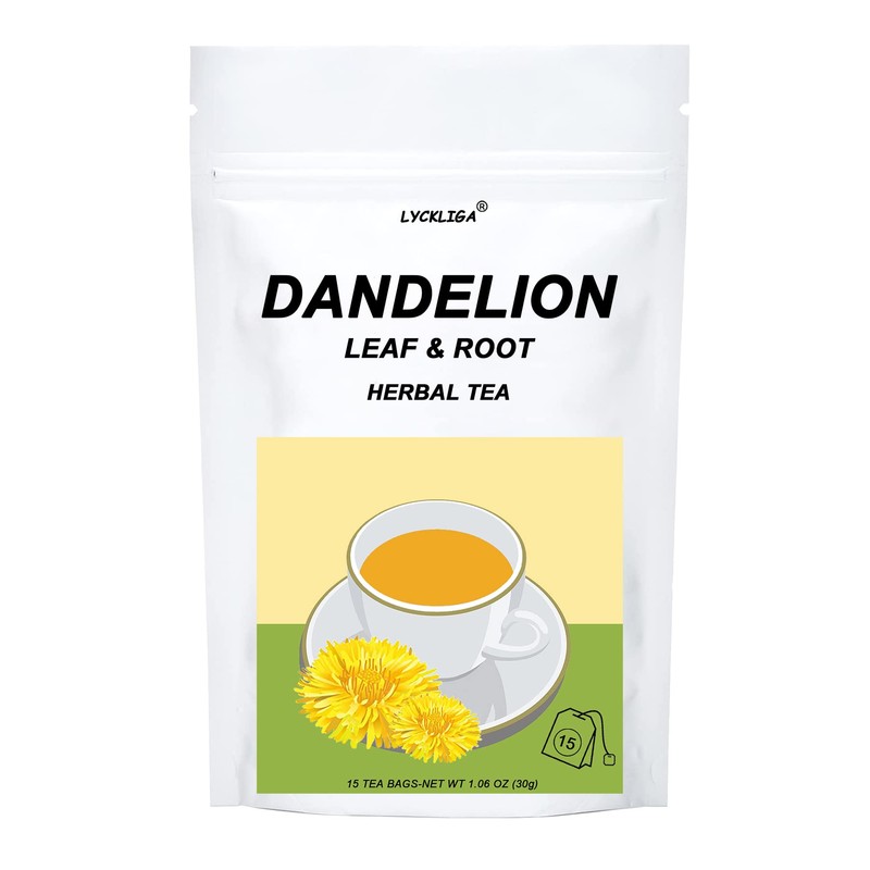 LYCKLIGA - Dandelion Root Tea, Dandelion Leaf and Root Tea