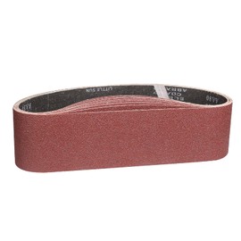 POTUINOM Sanding Belt 4 x 36 Inch,Belt Sander Belts 80 Grits,Best for Sanding Wood,Metal and Paint(8 Pack)