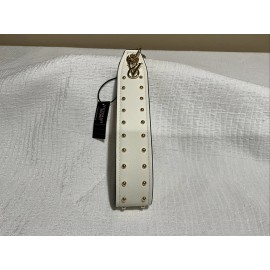 Victoria's Secret rhinestone wristlet strap keychain in White