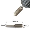 5pcs Electric Rotary Rasp Embossed Steel Metal File Grinding Head