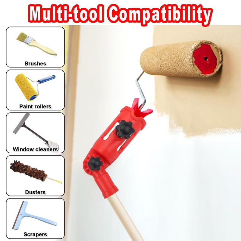 MAEZOE Multi-Angle Paint Brush Extender, Paint Edger Tool for High