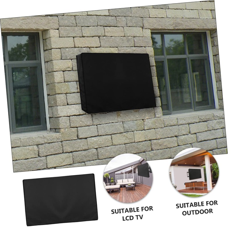 TEHAUX Waterproof Outdoor TV Cover for 36-38 Inch LCD Television