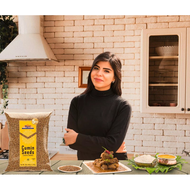 Rani Cumin Seeds Whole (Jeera) Spice 80oz (2.27kg) 5lbs