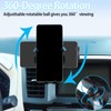 Lcojicep Car Navigation Screen Mobile Phone Holder Smartphone Support Compatible