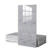 proprodiudiu 10PCS Peel and Stick Backsplash Marble Wall Tiles 23.6"x11.8"