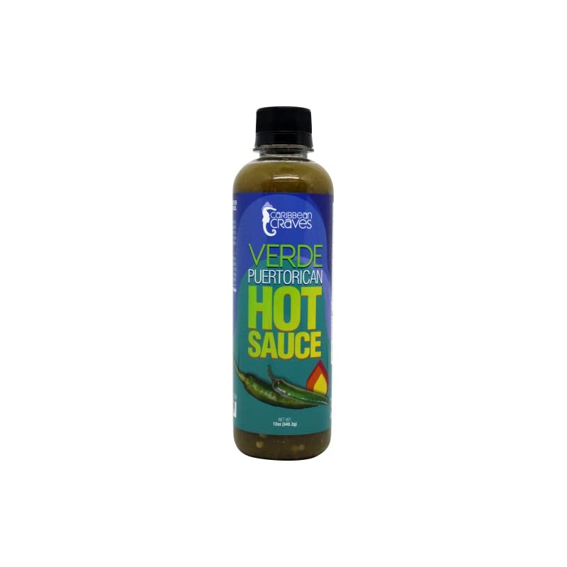 Caribbean Craves - Puerto Rican Hot Sauce - 12oz (Bulkier