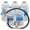 ZeroR® Permafrost for R1234YF AC Systems 5 Cans + 24"