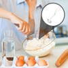 1 Piece Stainless Steel Egg Beater, Spiral Whisk, Mini Egg