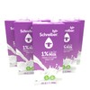 Schreiber Milk 1%, Shelf Stable Milk, Low Fat with Vitamin