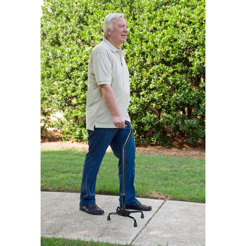 Graham-Field 6130A Lumex Bariatric Quad Cane, Heavy Duty, 500 Lb