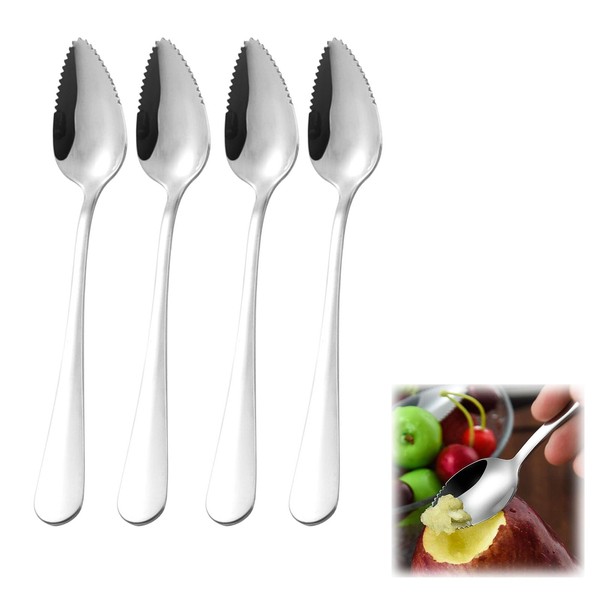 Grapefruit Spoon, Kiwi Spoon, Spoon with Prongs, Kiwi Spoon, Grapefruit