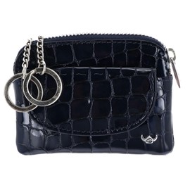 Golden Head Cayenne Zipped Key Case Night Blue, Night Blue, Classic