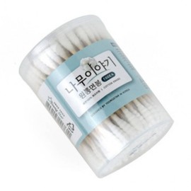 100P Spiral Cotton Swabs for Professional and Cosmetic Use Disposable Cotton Swabs 8ea
