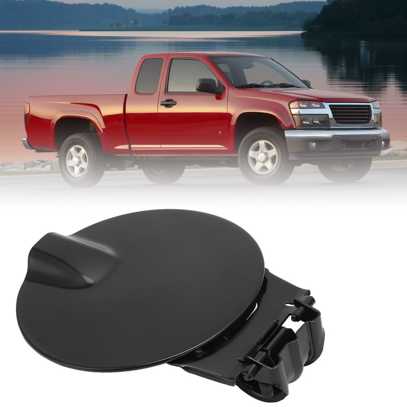 Fuel Tank Filler Door Assembly 10385417 Black Round Replacement for