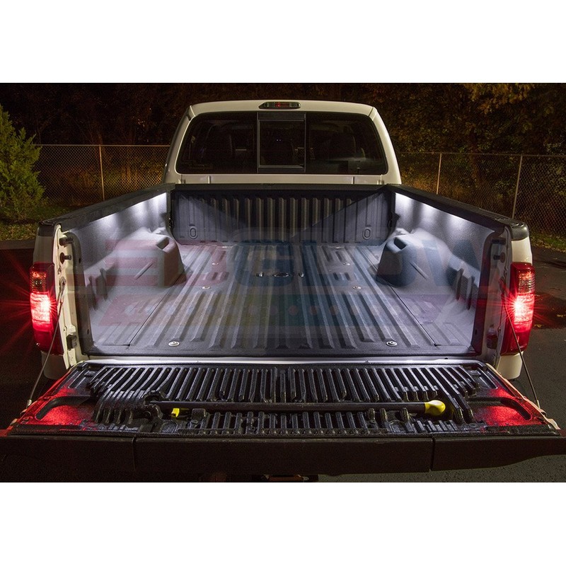 LEDGlow 8pc White Truck Bed Cargo LED Lighting Kit -