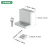 M METERXITY 8-Pack Solar Panel Mounting 30mm Z Clip Lightweight