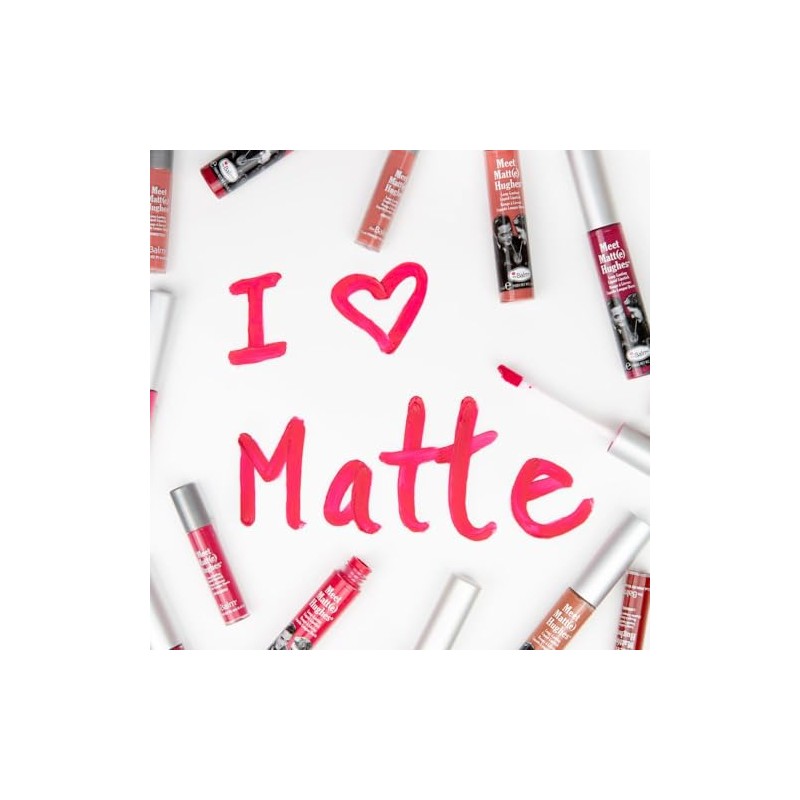 theBalm Meet Matt(e) Hughes Long Lasting Liquid Lipstick, Sincere, 0.25