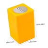 SAFIGLE 4Pcs Razor Blade Disposal Box Safe Storage Container for