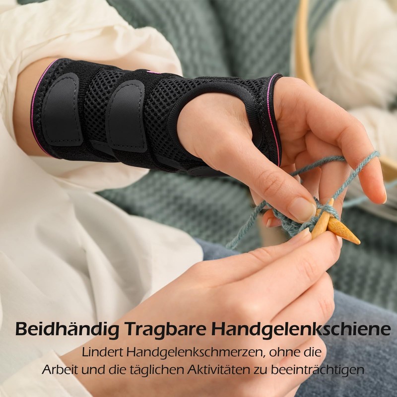 FREETOO Doctor Approved Wrist Splint, Strong Support Wrist Support with