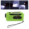 Emergency Radio Hand Power Generation Solar Radio with LED Flashlight