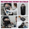LAT Baby Warm Bunting Bag Universal,Extended and Removable,Stroller Sleeping Bag