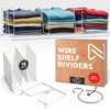 Neatly Made Tall Wire Shelf Dividers for Closet Organization –