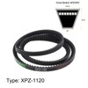 sourcing map XPZ-1120 Cogged V-Belts 1120mm Pitch Girth 10mm Width