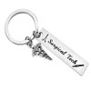 Hibetek Surgical Tech Keychain for Surgical Technologist Gift Keychain Surgery