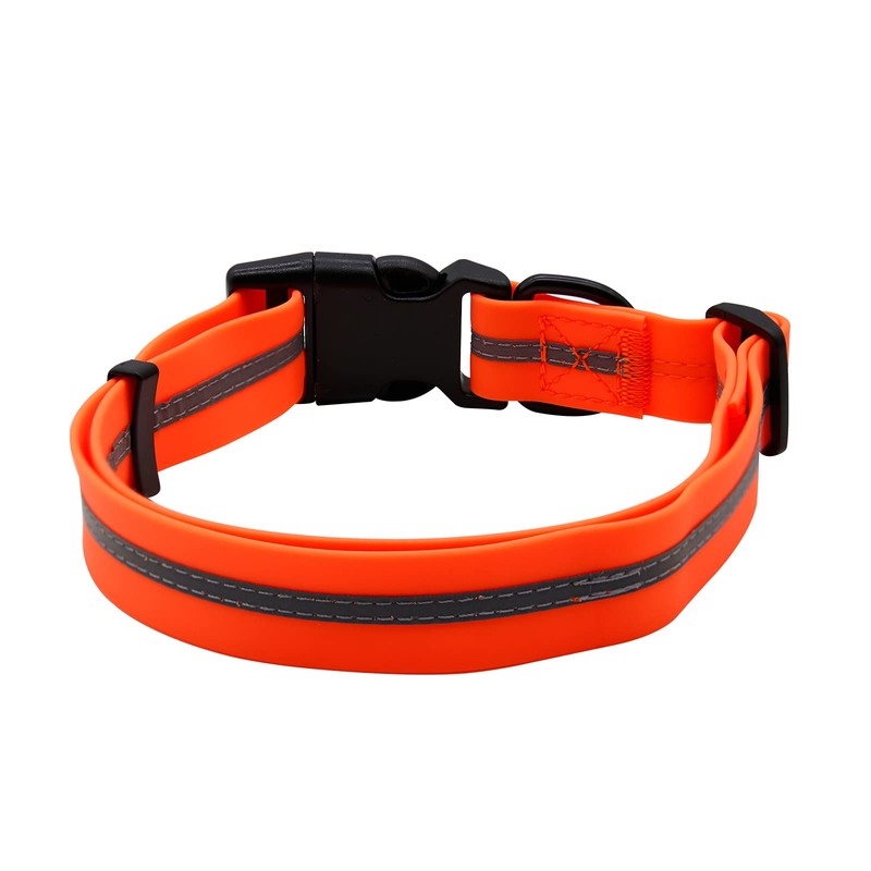 NIMBLE Dog Collar Waterproof Pet Collars Anti-Odor Durable Adjustable PVC