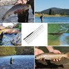 MASTER LOGIC Fly Fishing Rods, Portable 4+1 Pieces 8ft 5wt
