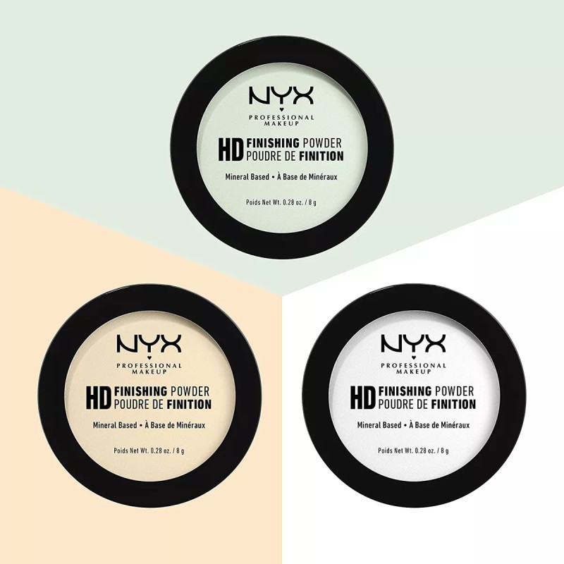 - Nyx Professional Makeup Polvo De Acabado Hd, Polvo De