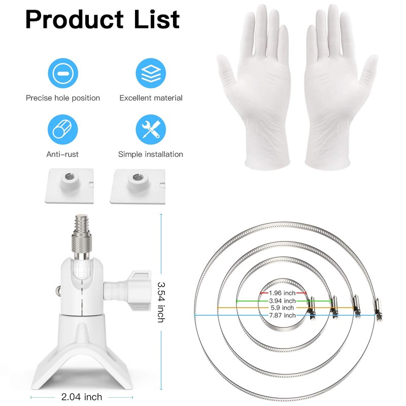 Outdoor Mount for Ring Solar Panel and Ring Super Solar