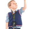 SUNDEE Kids Wallet with Lanyard for Boys and Girls, Tri-Fold