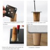 UtySty 4 Pack Leg Mounting Plates Furniture Wooden Legs Mount