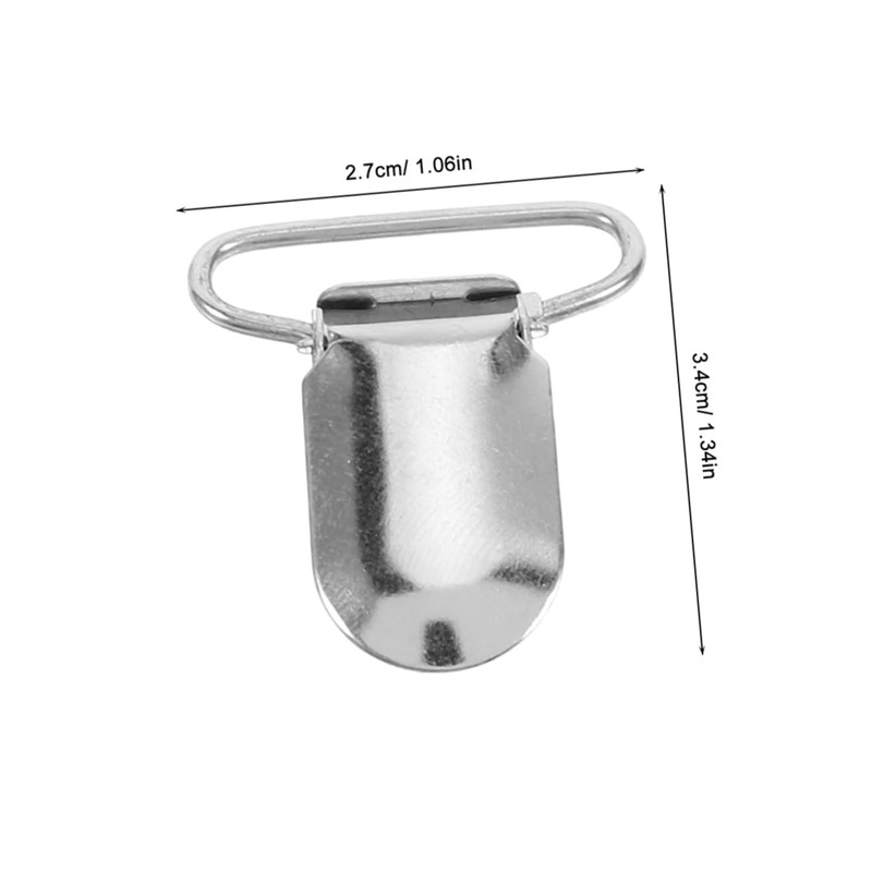 Mobestech 25PCS Metal Suspender Clips Clamps for Tablecloths Sofa Cushions