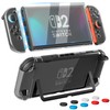 GLDRAM Clear Case for Switch 2 (2025), Durable Hard Shell