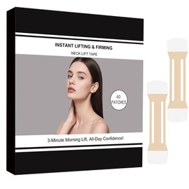 Neck Lift Tape-40 Neck Wrinkle Tape Instant Necktape Lift, Breathable Lift Strap Tightening Tapes for Necks Face Jaw Firming Neck Skin (m)