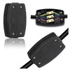 Cerolopy 2Pcs 3 Terminal Electrical Cable Junction Box 13amp 250v